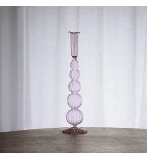 Olivia Glass Candlestick